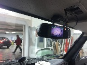 Нива Урбан - установка камеры заднего вида с датчиками парковки и зеркала заднего вида со встроенным монитором